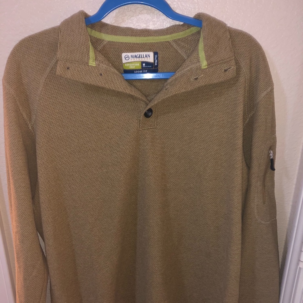 Magellan button up active wear